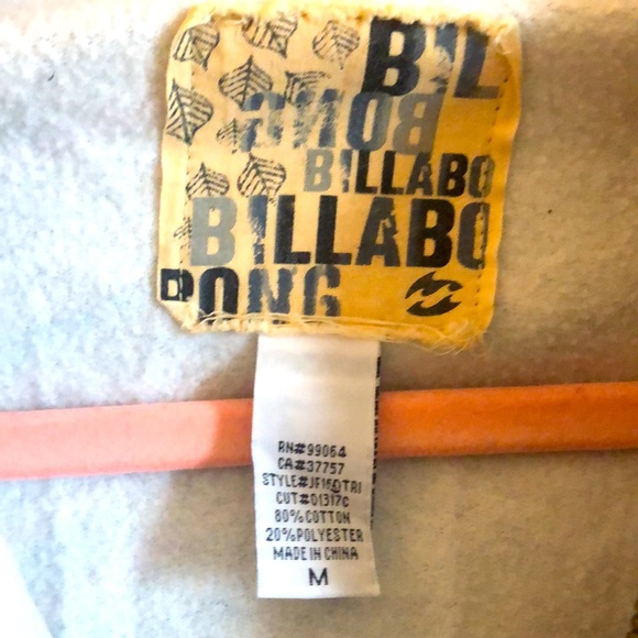 BILLABONG Hooded Zip Up Sweatshirt - Picture 5 of 5